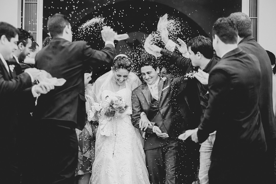 Photo Bride and groom