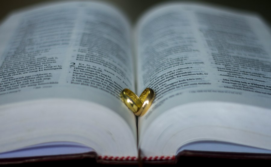 Photo bible verse married couple love faith