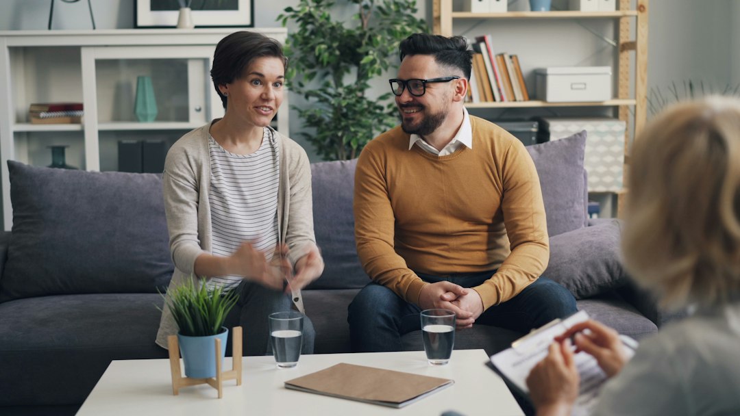 Photo Christian marriage counseling session
